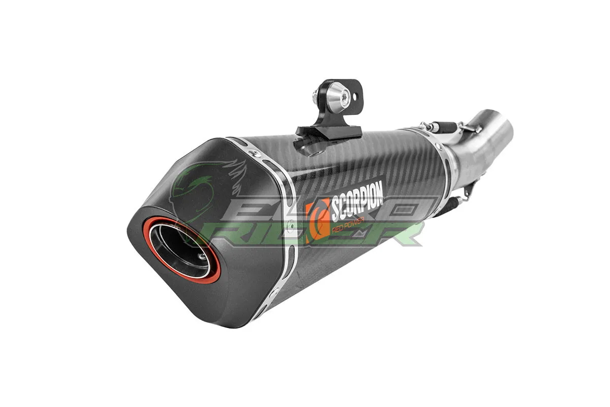 Ducati Monster 797 17-20 Scorpion Stainless Steel Slip-on Exhaust - Carbon