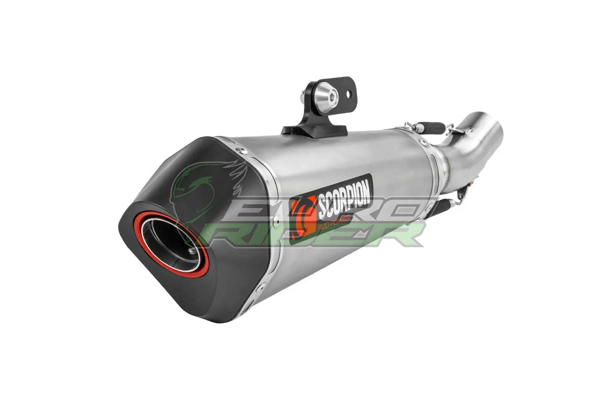 Ducati Monster 797 (17-20) Scorpion Stainless Steel Slip-on Exhaust - Titanium