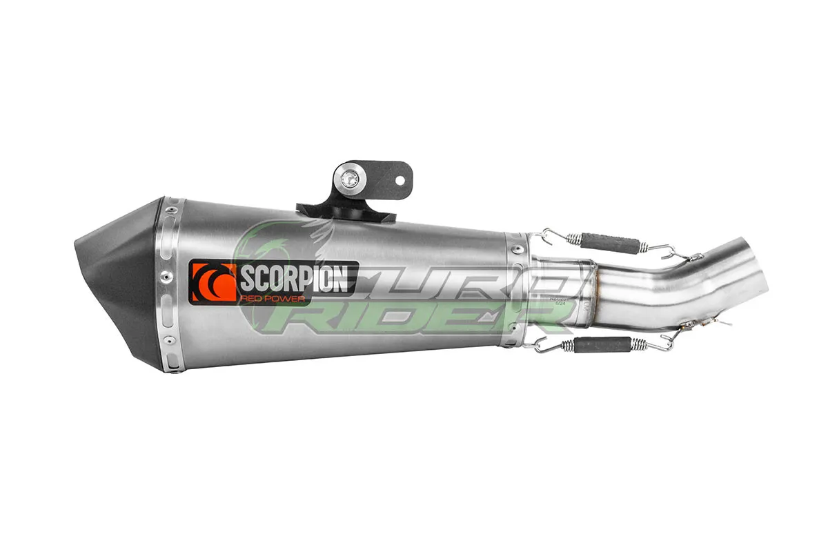 Ducati Monster 797 (17-20) Scorpion Stainless Steel Slip-on Exhaust - Titanium