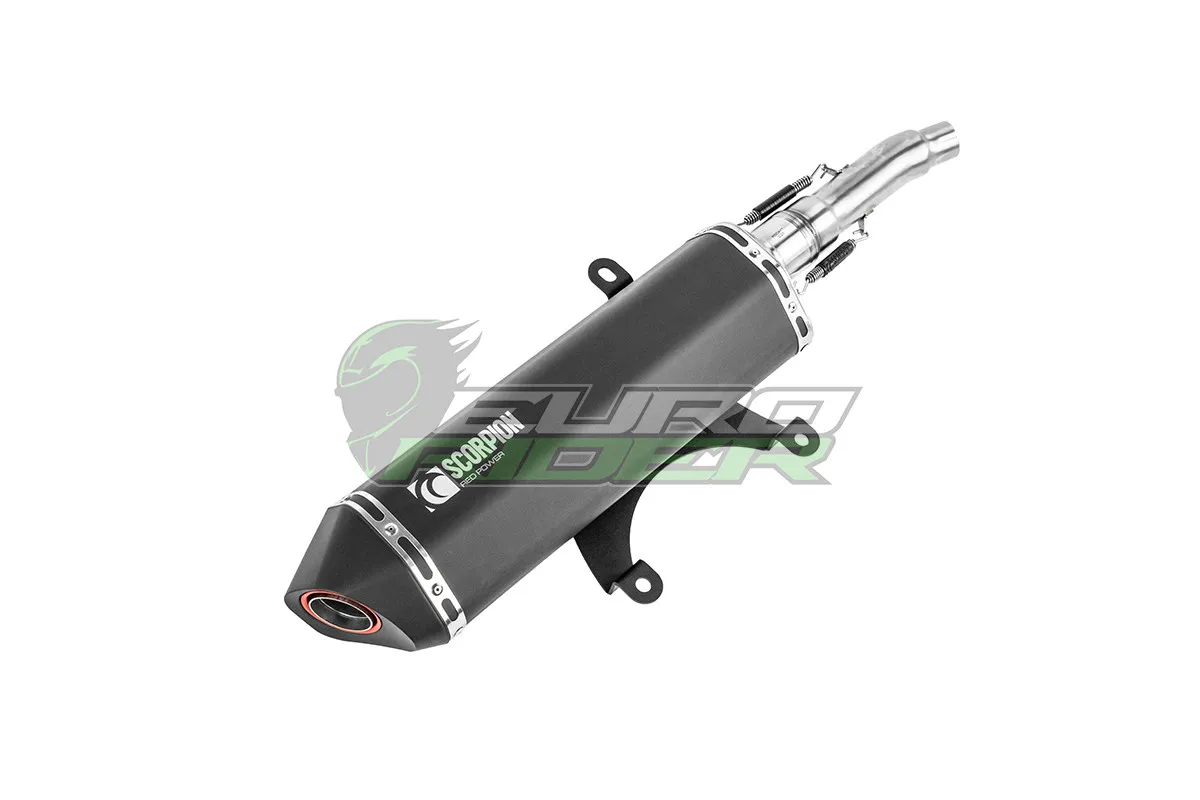 Yamaha XMAX 300 (17-20) Scorpion Stainless Steel Slip-on Exhaust - Black