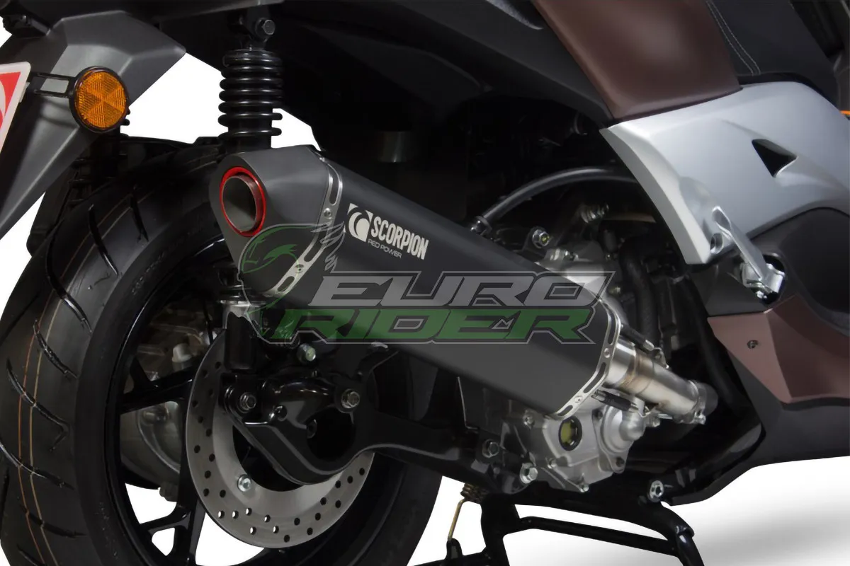 Yamaha XMAX 300 (17-20) Scorpion Stainless Steel Slip-on Exhaust - Black