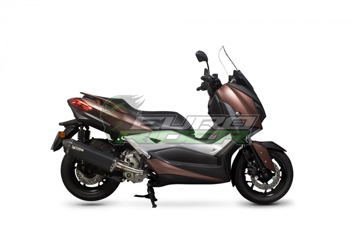Yamaha XMAX 300 (17-20) Scorpion Stainless Steel Slip-on Exhaust - Black