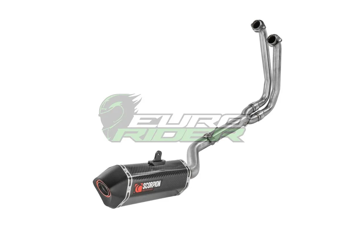 Suzuki GSX 8S Scorpion Serket Parallel Stainless Full Exhaust - Carbon