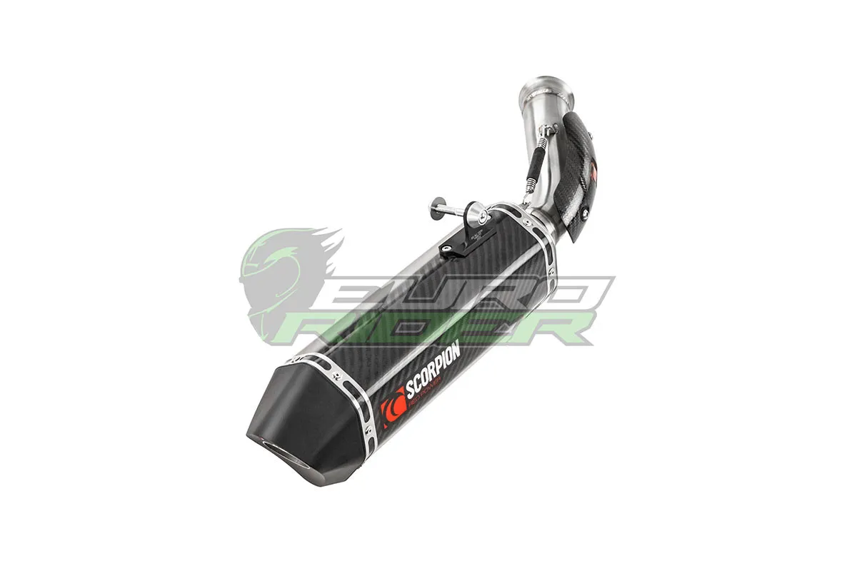 KTM 790 Duke (22-26) Scorpion Stainless Steel Slip-on Exhaust - Carbon