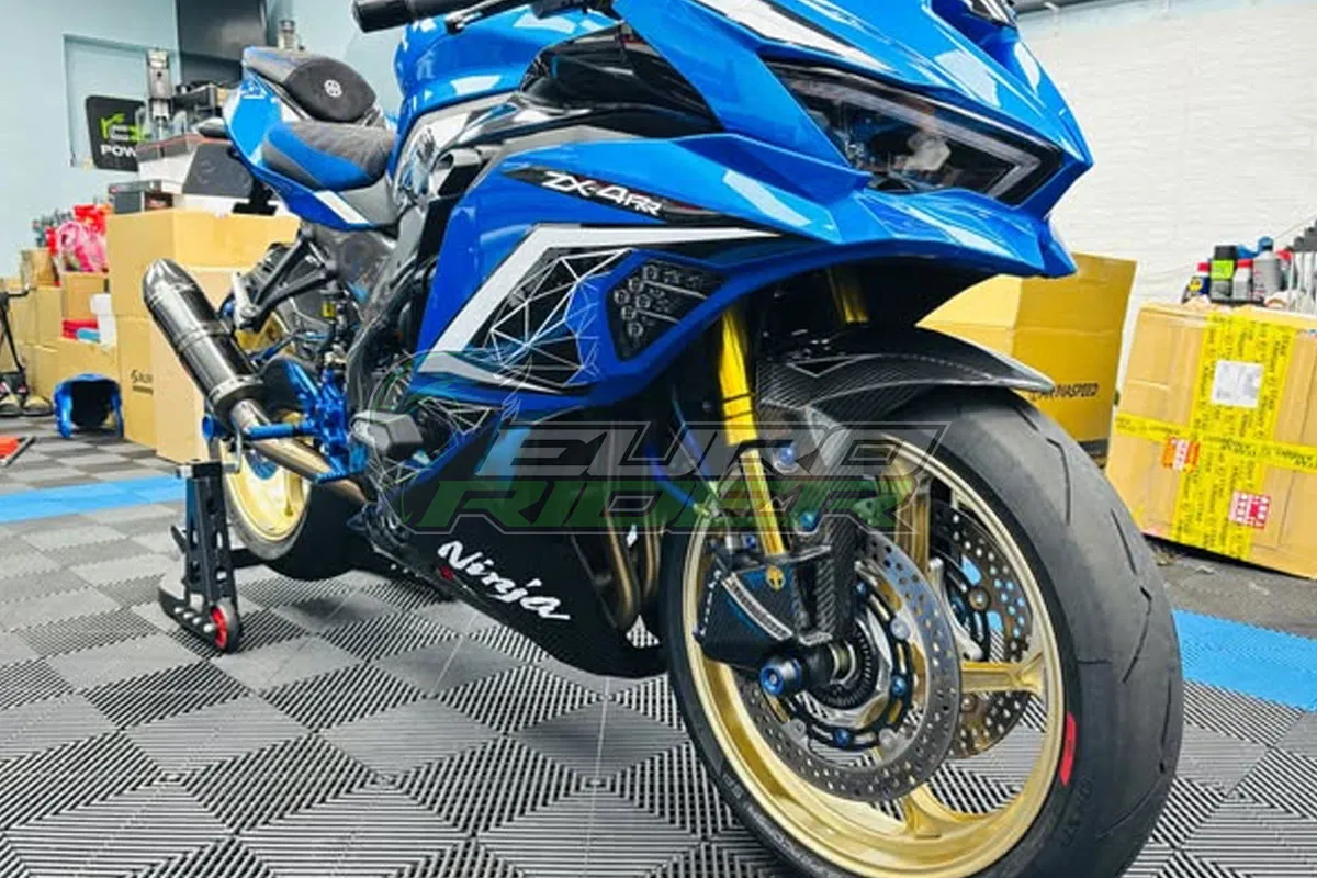 Kawasaki Ninja ZX-4R Armaspeed Carbon Fiber Front Fender w/Duct